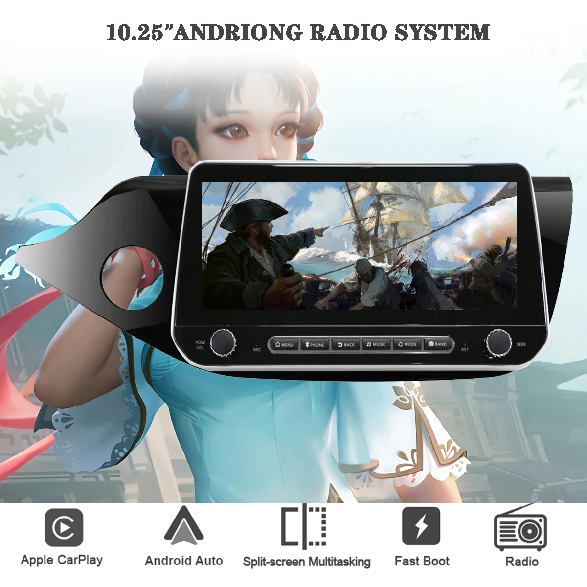 For KIA Ceed 2012 2013 2014 2015 2016 Car Entertainment Video Audio