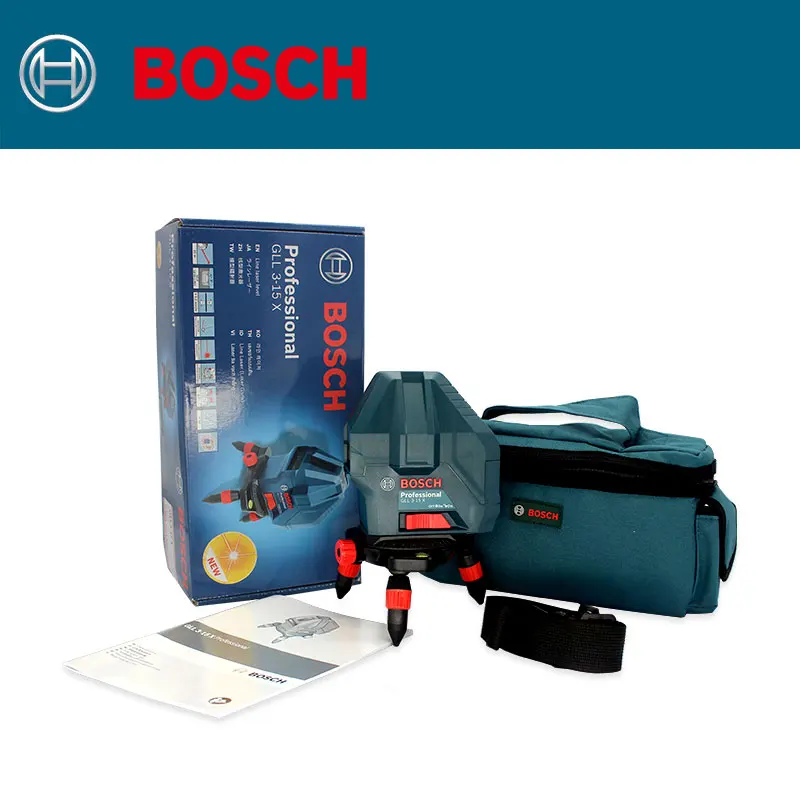 Buy Bosch GLL 3-15X 15 m Line Laser Distance Meter on  & Store @  Best Price. Genuine Products, Quick Delivery