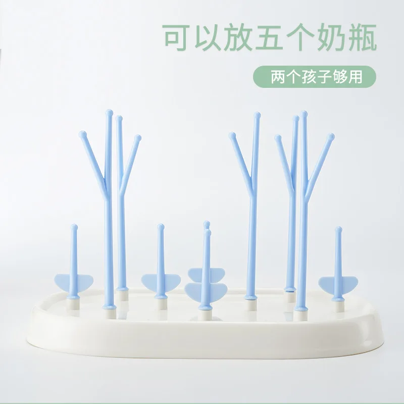 

Dry Draining Rack for Feeding Bottle Clotheshorse Cool Bottle Drying Rack Put Bottle Drying Rack Sub-Drained Storage Holder Dust
