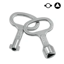

2022NEW 2022 NEW Universal Elevator Door Lock Valve key wrench Utility Key Plumber Triangle Key For Electric Cabinets Metro
