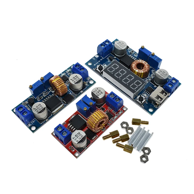 Original 5A 12A DC to DC CC CV Lithium Battery Step down Charging Board Led Power Converter Lithium Charger Step Down Module 2