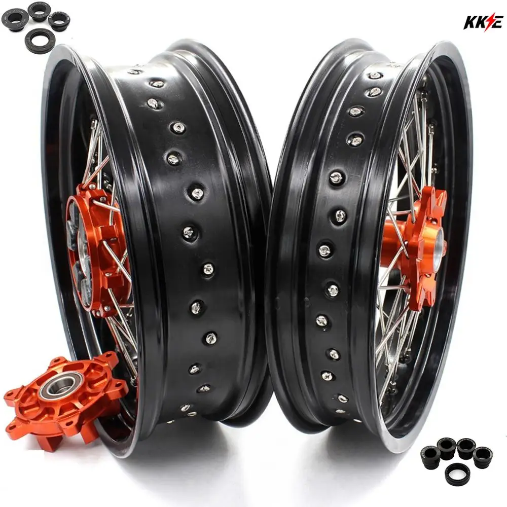 KKE 3 5/5 0 Cush Drive Supermoto колеса для KTM EXC EXCF SX SXF XC XCW XCF 125 150 200 250 300 350 450 500 505 525 2003 2020|Колеса| |