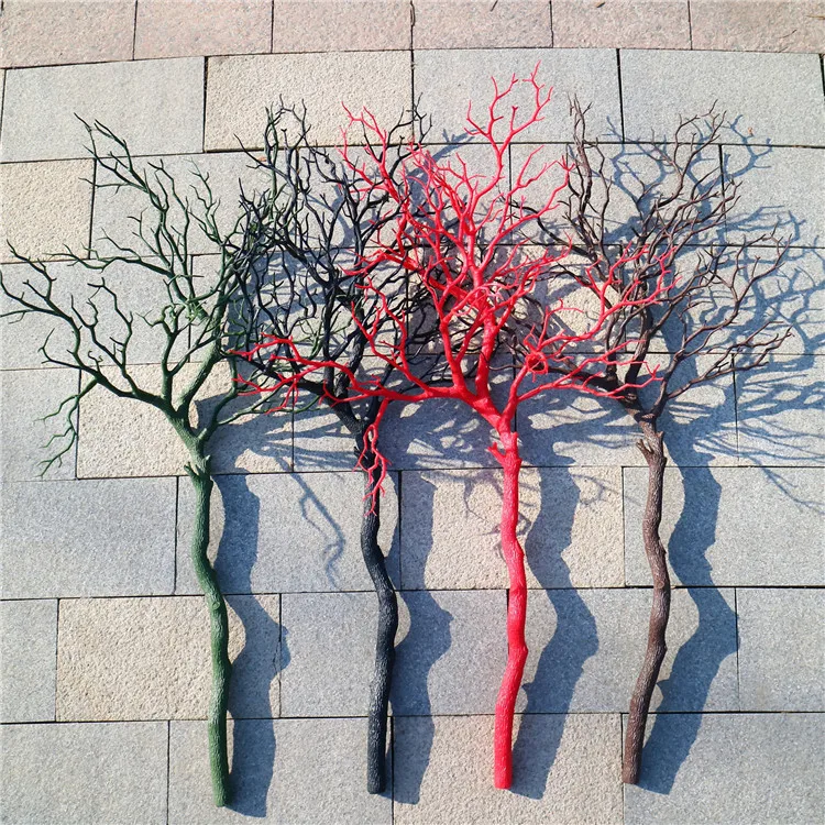 Luxury large foam plastic tree branches easy to bend Artificial plant for  flower arrange home DIY decoration fake flower wreath