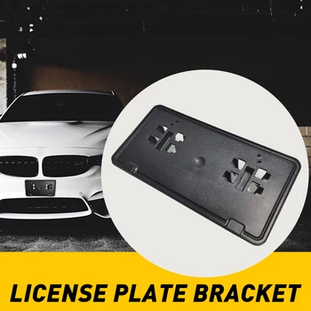 

For Ford F150 2018 2019 license plate frame Auto accessories front frame for car numbers light bar mount bumper holder black