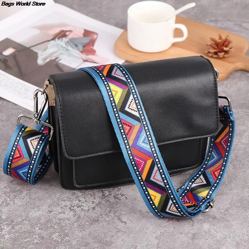 Nylon for Women Shoulder Messenger Bags Colored Bag Straps