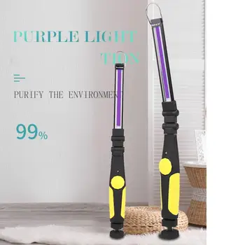 

Foldable UV Disinfection Lamp USB Charging 5W Dimming Home Kitchen Bedroom Personal Care Travel Sterilizing Lights