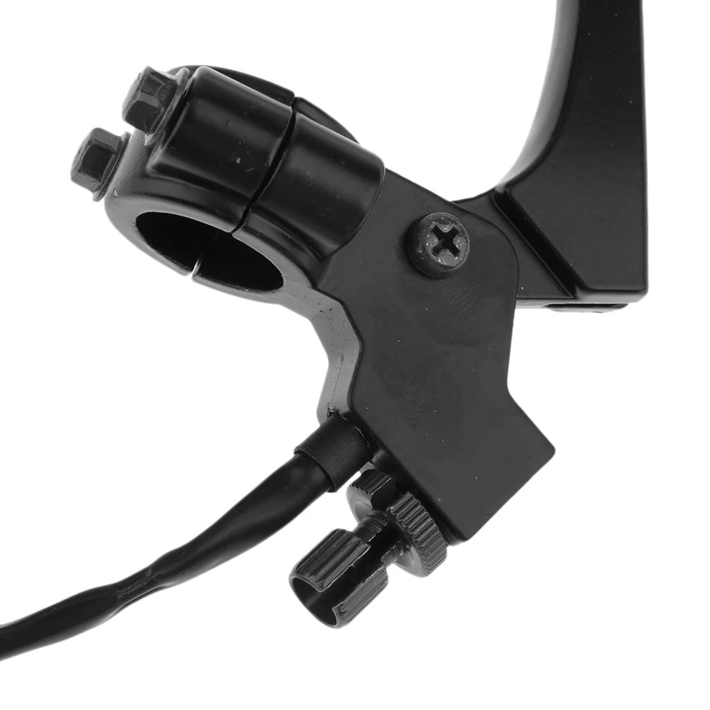 Motorcycle Handlebar Left Hand Control Reservoir Brake Clutch Lever 7.28''