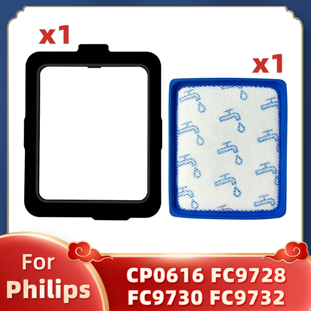 Hepa Filter Replacement For Philips CP0616 FC9728 FC9730 FC9731 FC9732 FC9733 FC9734 FC9735 Domestic Model Vacuum Cleaner Parts Set 4