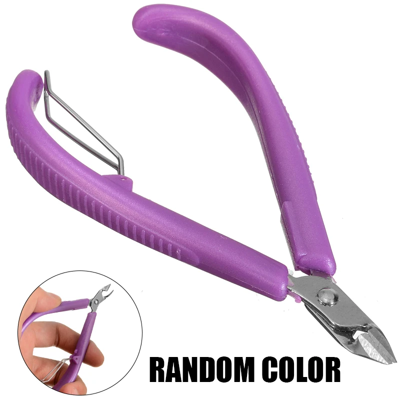 

1PC DIY Diagonal Pliers Wire Side Flush Cutter Cutting Electric Wire Shears Pliers High Quality Color Random