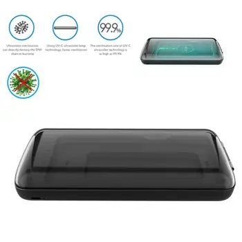 

Mobile Phone Fast Charging Box 10W WirelessUltraviolet Sterilization Sterilization Box Sterilization Wireless Charger Case