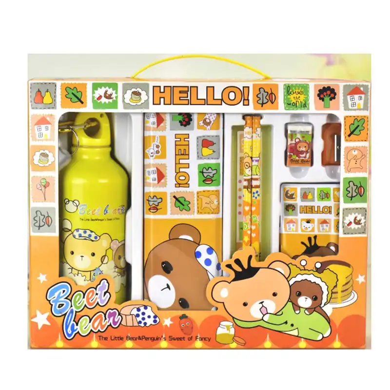 Conjunto De Papeleria De Dibujos Animados Para Ninos Escolares Como Premio Escolar Aliexpress