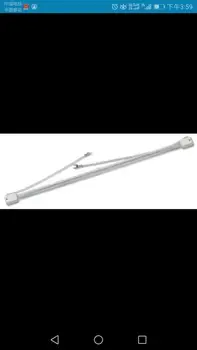 

406mm Clear medium wave halogen lamp for dryer oven