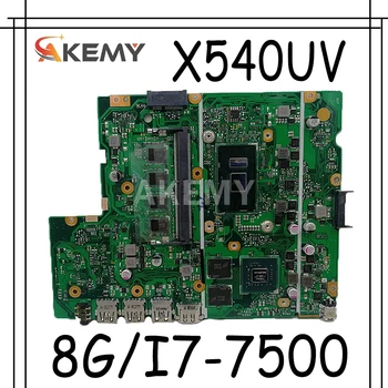 

X540UB Laptop motherboard for ASUS X540UB X540UV X540UBR original mainboard 8GB-RAM I7-7500U (V2G) 90NB0HE0-R00040
