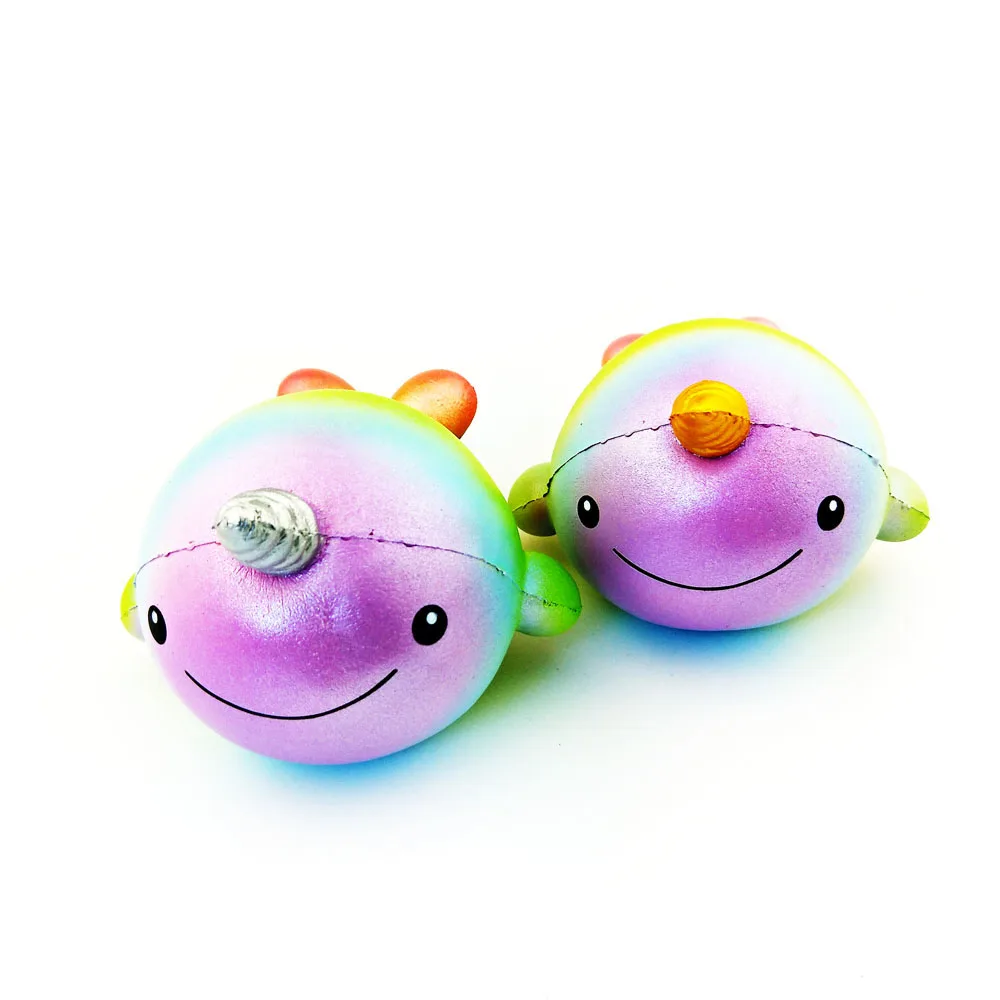 Creamiicandy Narwhal мягкий медленно растущий крем ароматические подарки для снятия стресса детские игрушки