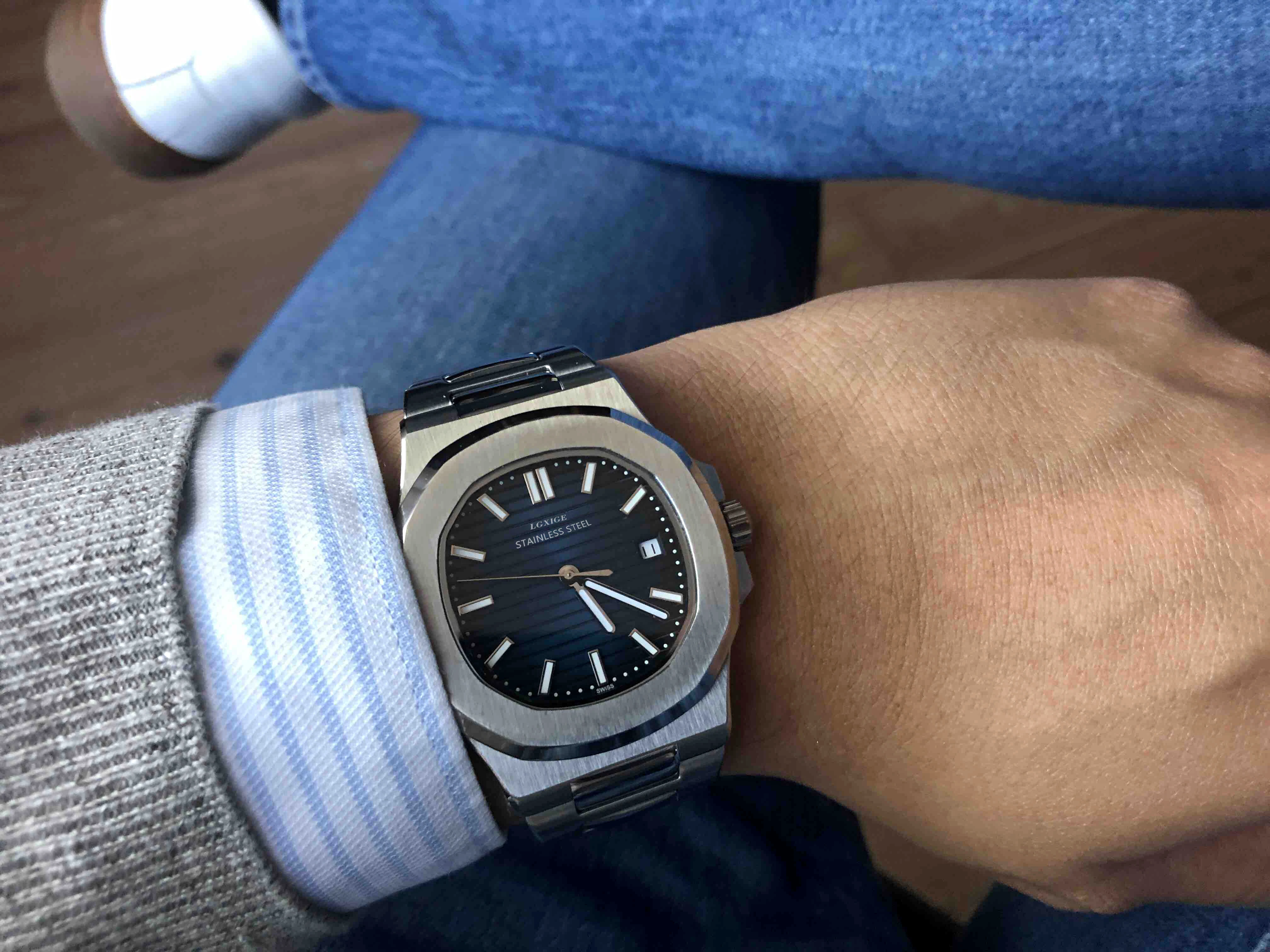 LGXIGE часы для мужчин s лучший бренд класса люкс полностью стальные военные наручные часы для мужчин 30 м водонепроницаемые бизнес светящиеся кварцевые часы