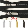 5pcs Detachable 3# 5# Metal Zipper Pullers Zippers Repair Zipper Pull For DIY Sewing Craft Garment Bags Accessories ► Photo 2/6