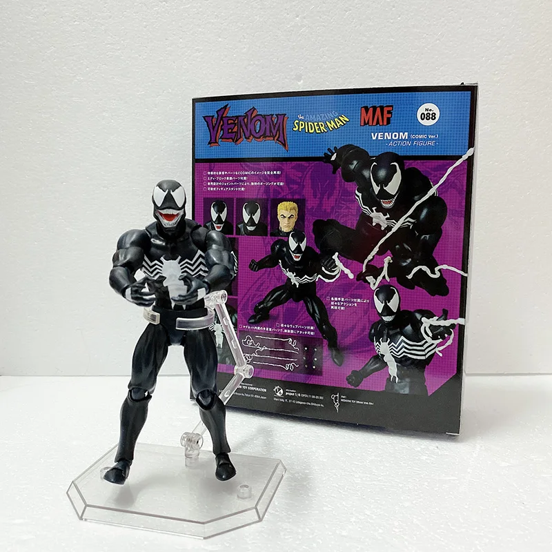 Mafex Venom 088 Spderman 075 человек-паук комикс версия фигурка модель игрушки Рождественский подарок для детей
