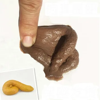

Dung Pan Toys Make Funny Gift Simulate Faeces Mischief Turd Gag Gift Realistic Shits Poop Fake Turd Classic Shit Funny Toys