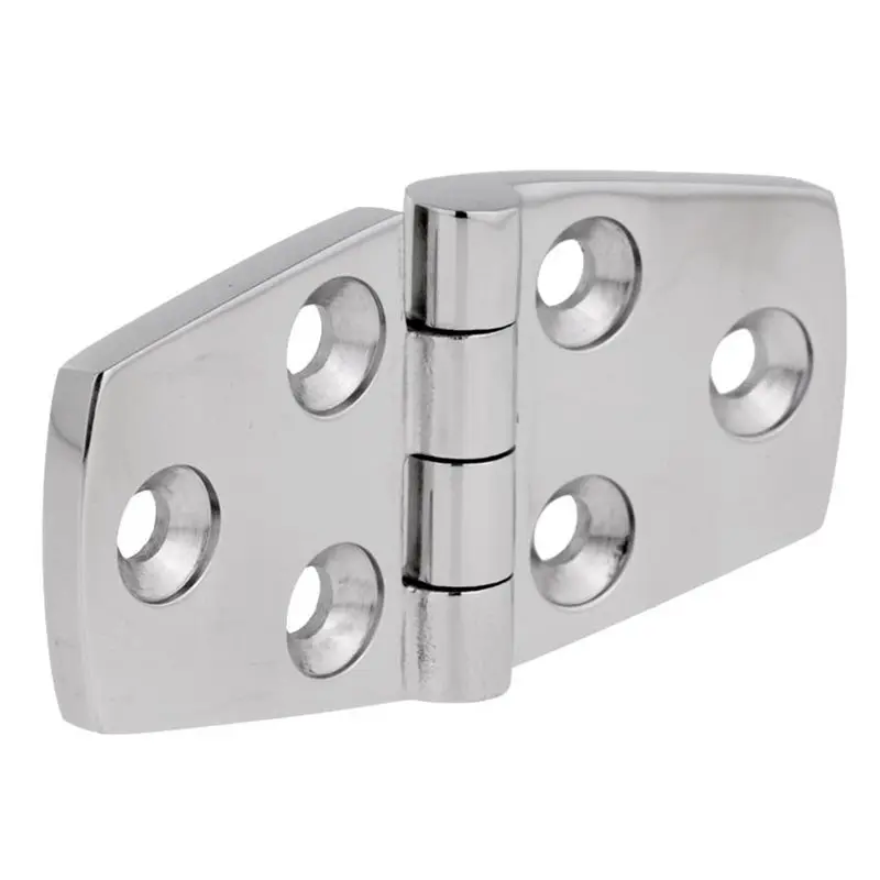 8 Pieces Stainless Steel Strap Hinge Door Hinge For Marine Boat Yacht 76 X 38 Mm Rafting Boating Accessories Boat stainless steel hinges door hinges