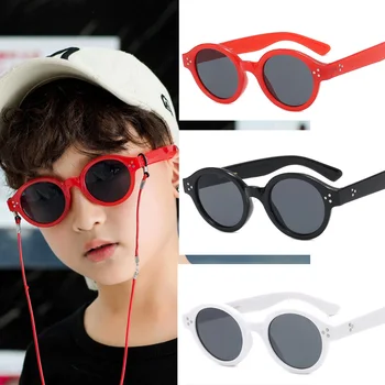 

1PC Cool Boys Kids Sunglasses Sun Glasses for Children Boys Girls Fashion Eyewares Hip-hop UV 400 Protection Plastic Children's