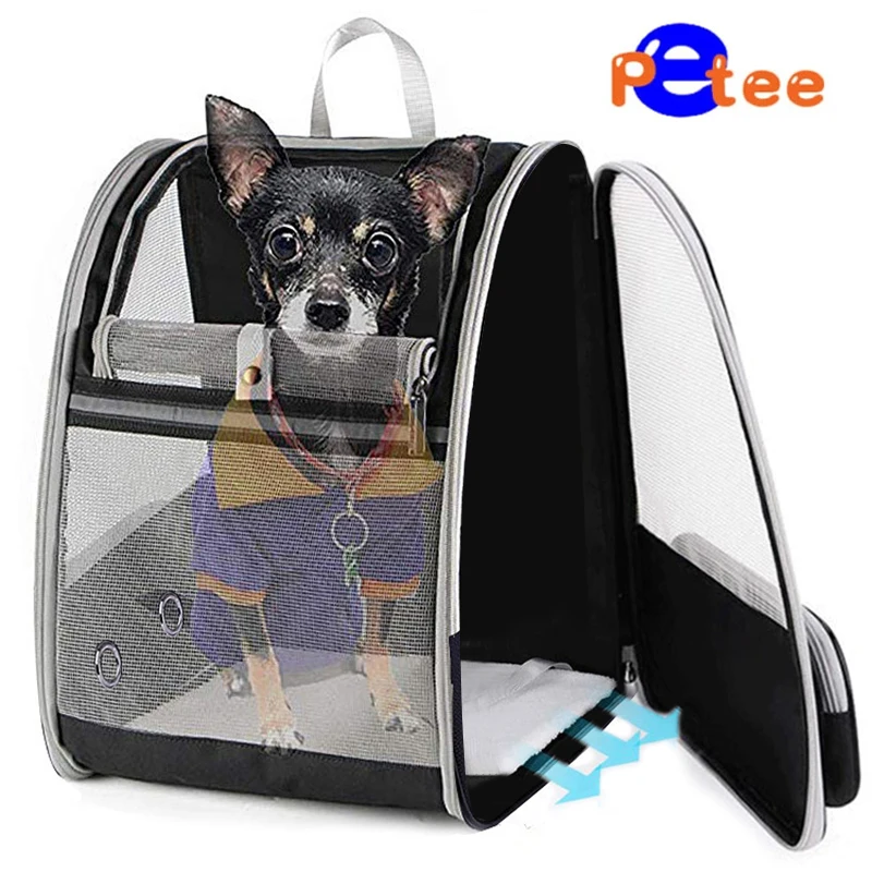 

Pet Carrier Backpack Breathable Large Capacity Dogs Carrying Bag Folding Portable Pet Cat Carrier Bag Outdoor Travel Pet Product