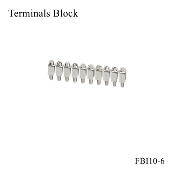 

FBI 10-6 Center Contact Short Circuit Matching Din Rail Screw Terminal Blocks Parallel Strips Fixed Bridge UK Series Accessories
