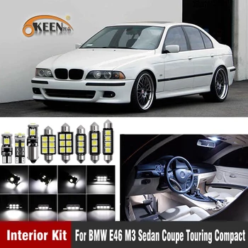 

22pcs Canbus Led Bulb Car Interior Lighting Light Kit for BMW E46 M3 Sedan Coupe Touring Compact 1999-2005 Car Accessories