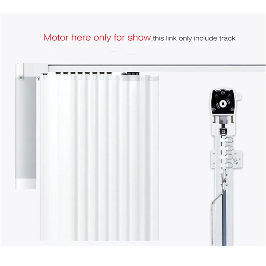 Customize Super Silent Electric Curtain Track for Xiaomi Aqara/Dooya KT82,DT82 Curtain Motor for Smart Home,free Ship to Russia