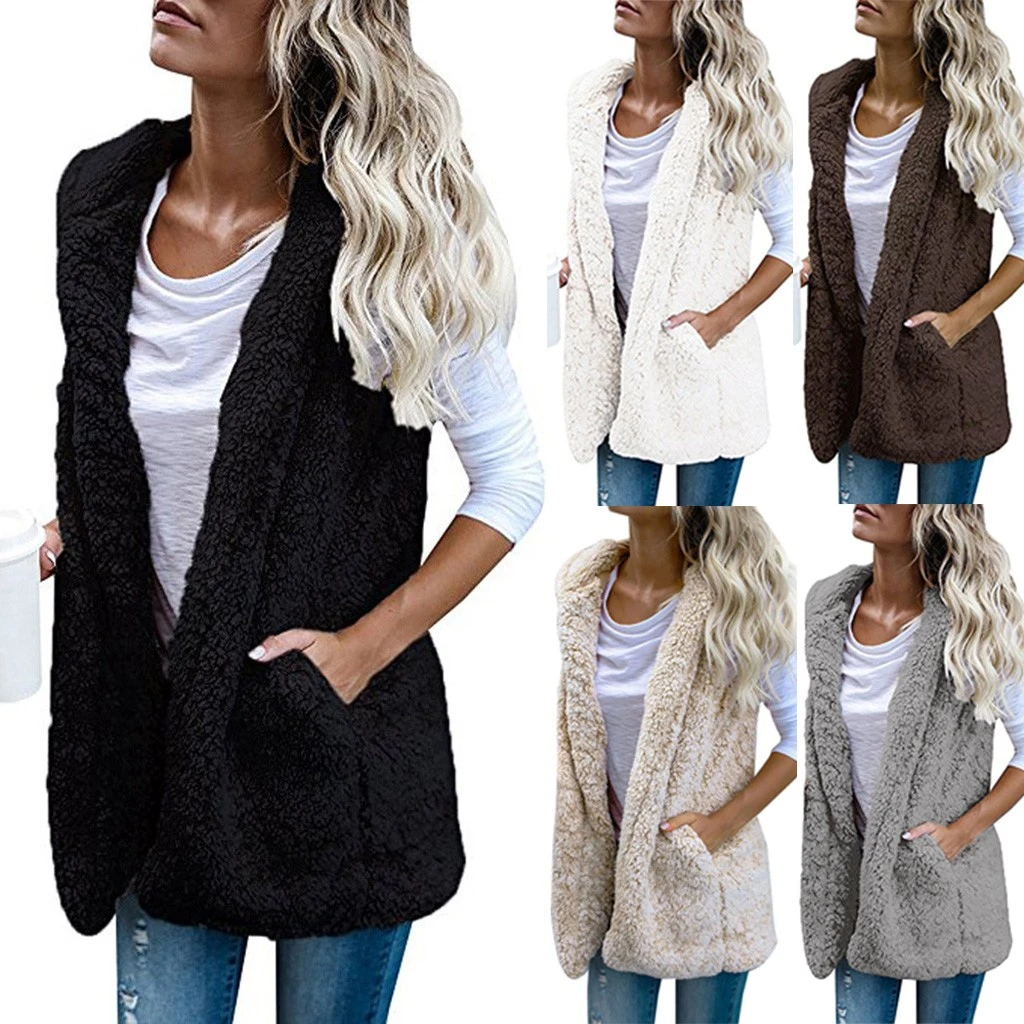 hooded sherpa sweater