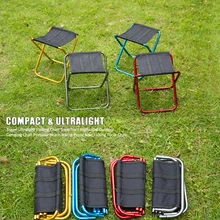 

268g Fishing Campstool Travel Ultralight Folding Chair Superhard Outdoor Camping Portable Beach Hiking Picnic Seat Stool Tools