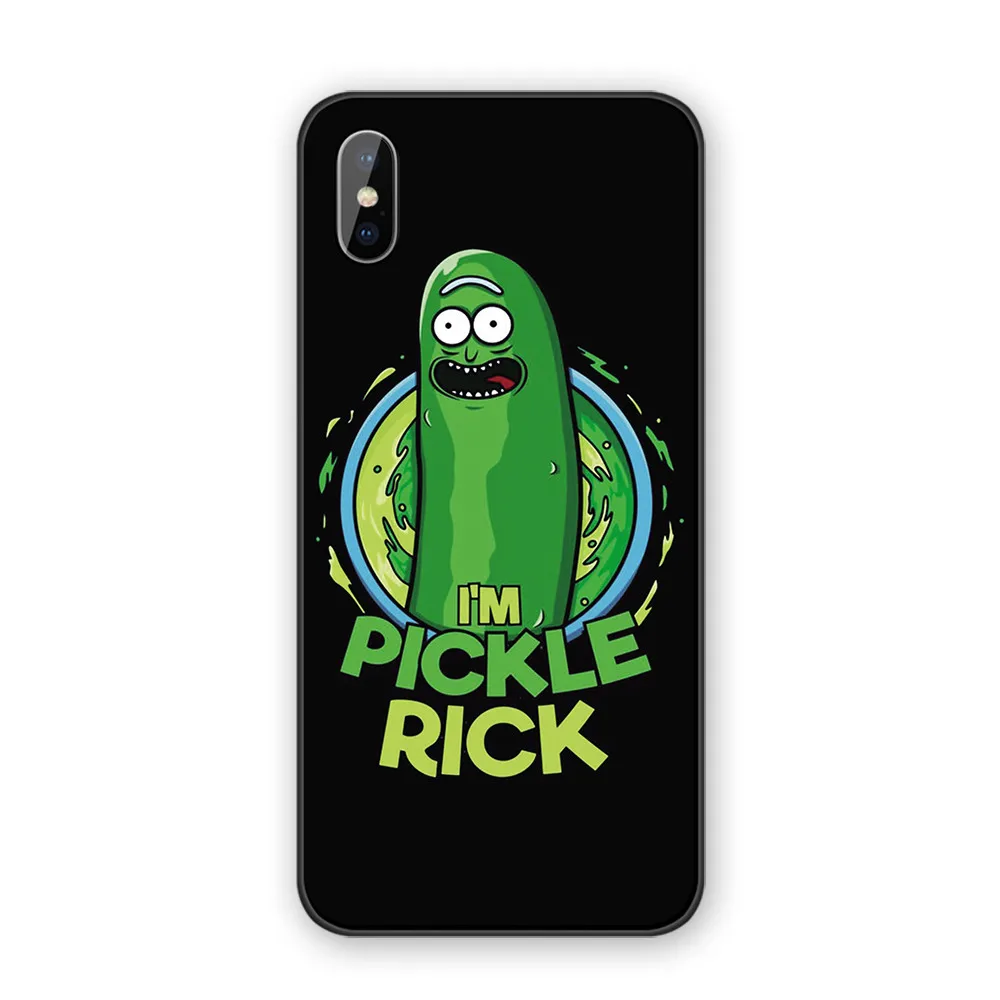 Новые силиконовые мягкие чехлы Rick and Morty для iphone XR X XSMAX 5 5S 6 6S 7 8 Plus 11 11ProMax Coque Funda - Цвет: 11