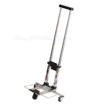 

Mini grocery shopping cart folding portable trolley car home shopping pull cargo trailer handling luggage trolley car