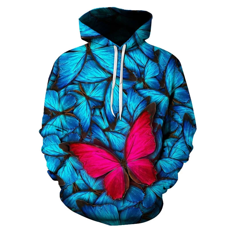 Owl 3D animal print forest hoodies autumn latest Men Women casual hooded sweatshirts Long sleeve pocket hooded baseball uniform - Цвет: WY-1310