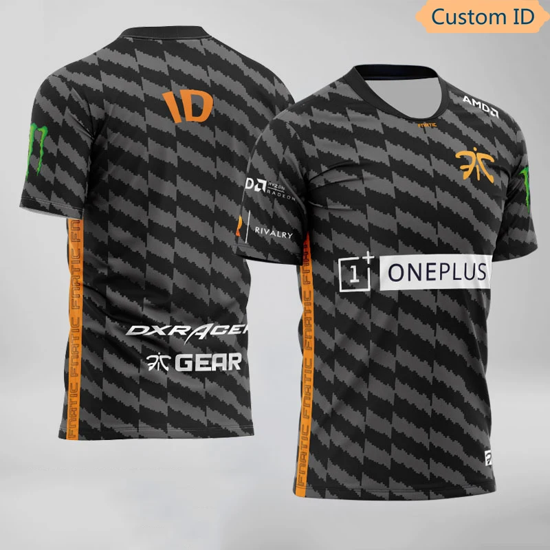 LEC Fnatic LoL командная форма Jeryseys индивидуальная ID футболка для фанатов мужские и