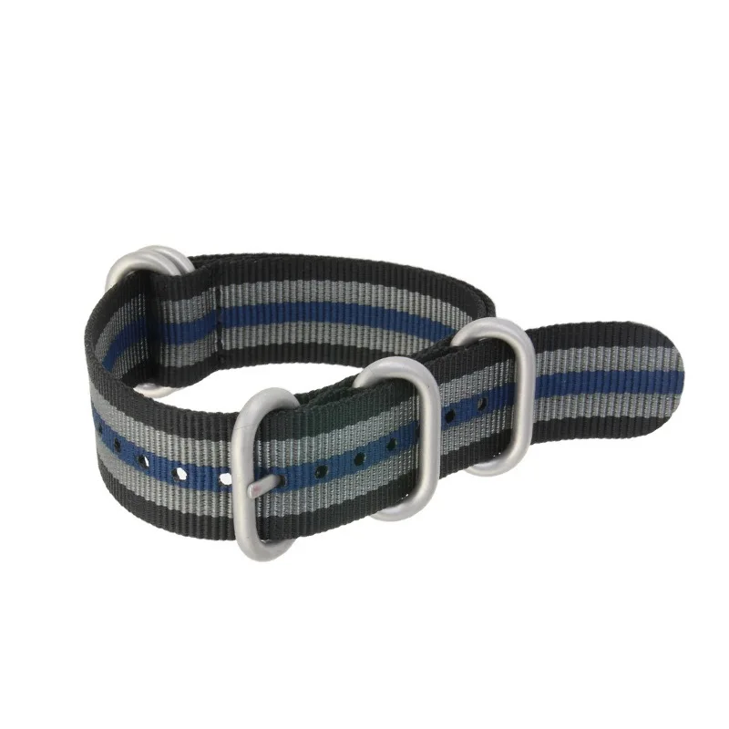 Модный 22 мм Высококачественный нейлоновый ремешок Pilot Watch Band ретро водонепроницаемый ремешок Универсальный сменный ремешок