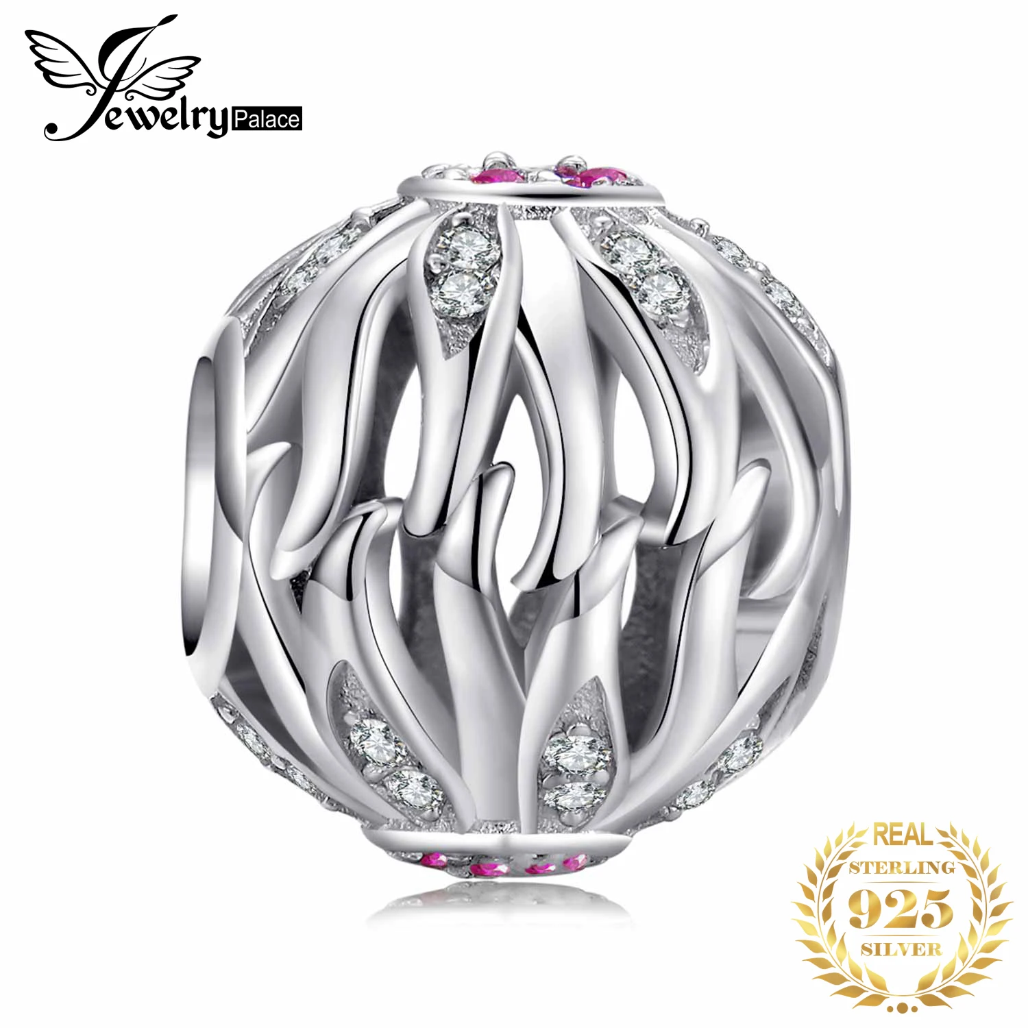 JewelryPalace Olive Leaf 925 Sterling Silver Beads Charms Original For Bracelet original Jewelry Making | Украшения и аксессуары