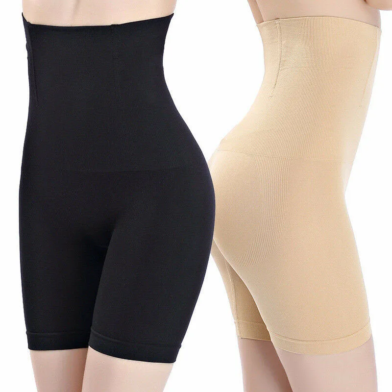 

Women's Shaper Shapermint Slim Body Control Slim High Waist solid Breathable Tummy Comfortable Exotic Shorts Pants Underwear