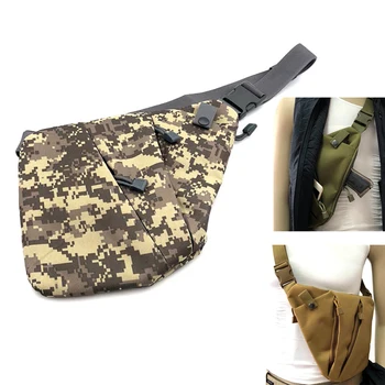 

Military Tactical Storage Bag Pistol Inside Concealed Shoulder Bag Magazine EDC Dump Pouch for Hunting Hiking Accessories