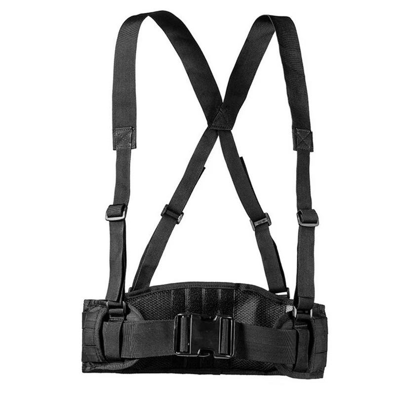 

Molle Tactical Belt Men's Army Military Special 1000d Nylon Belt Hunting Combat Girdle Outdoor Adjustable Soft Padded Waistband