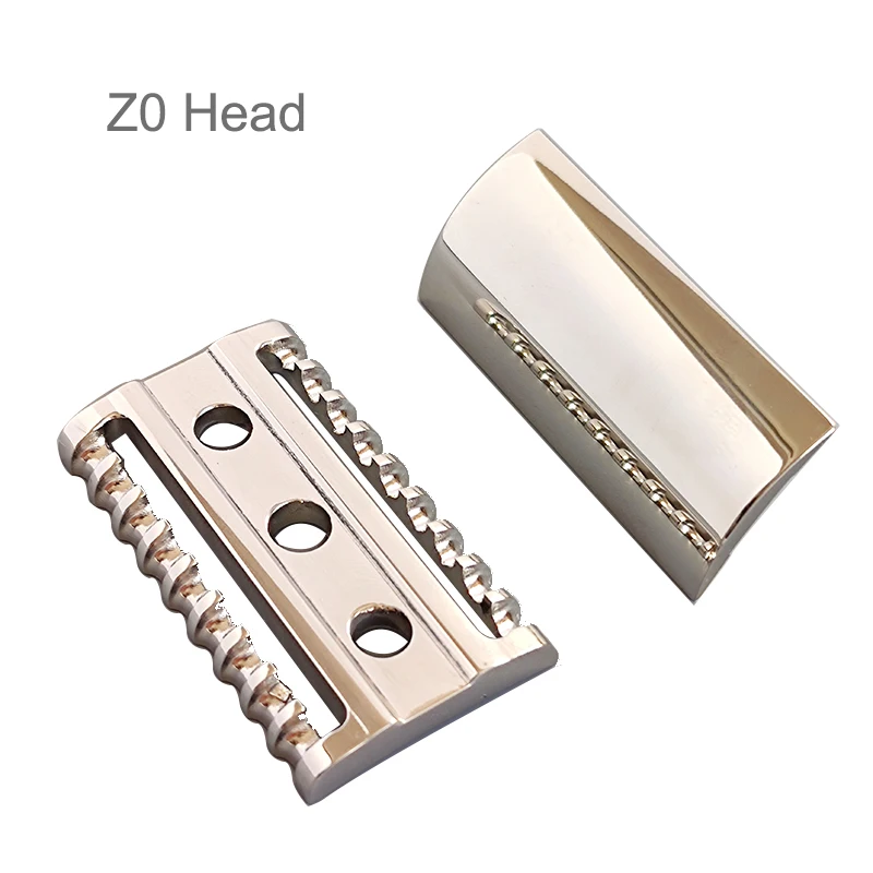 Dscosmetic Z0 Stainless steel open comb double edge safety razor head