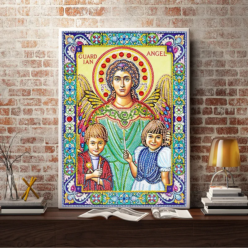DIY 5D Diamond Painting Icon Diamond Embroidery Mosaic Big Bead Pearl Crystal Stone Sale Orthodox Classic Style (2)