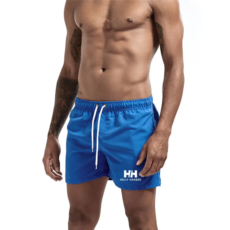 Pantalones cortos de fitness para hombre, shorts de una sola capa, finos, geniales, para gimnasio, a la moda, informales, para hacer ejercicio, para playa, 2021