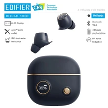 EDIFIER Unibuds TWS bezprzewodowe słuchawki Bluetooth Bluetooth 5.0 aptX ekran wyświetlacza cyfrowego szybki czas odtwarzania do 32 godzin
