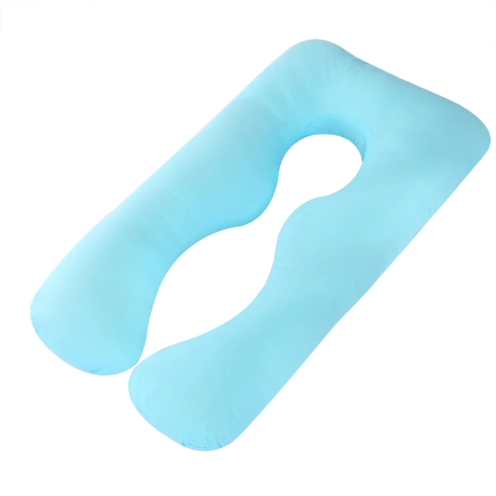 Новая поддерживающая Подушка для беременных с хлопковой наволочкой для женского тела u-образные подушки для беременных постельные принадлежности - Цвет: 4