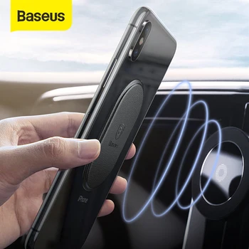 

Baseus Metal Plate Disk For Magnet Car Phone Holder Leather Sheet Sticker For Magnetic Air Vent Mount Mobile Phone Holder
