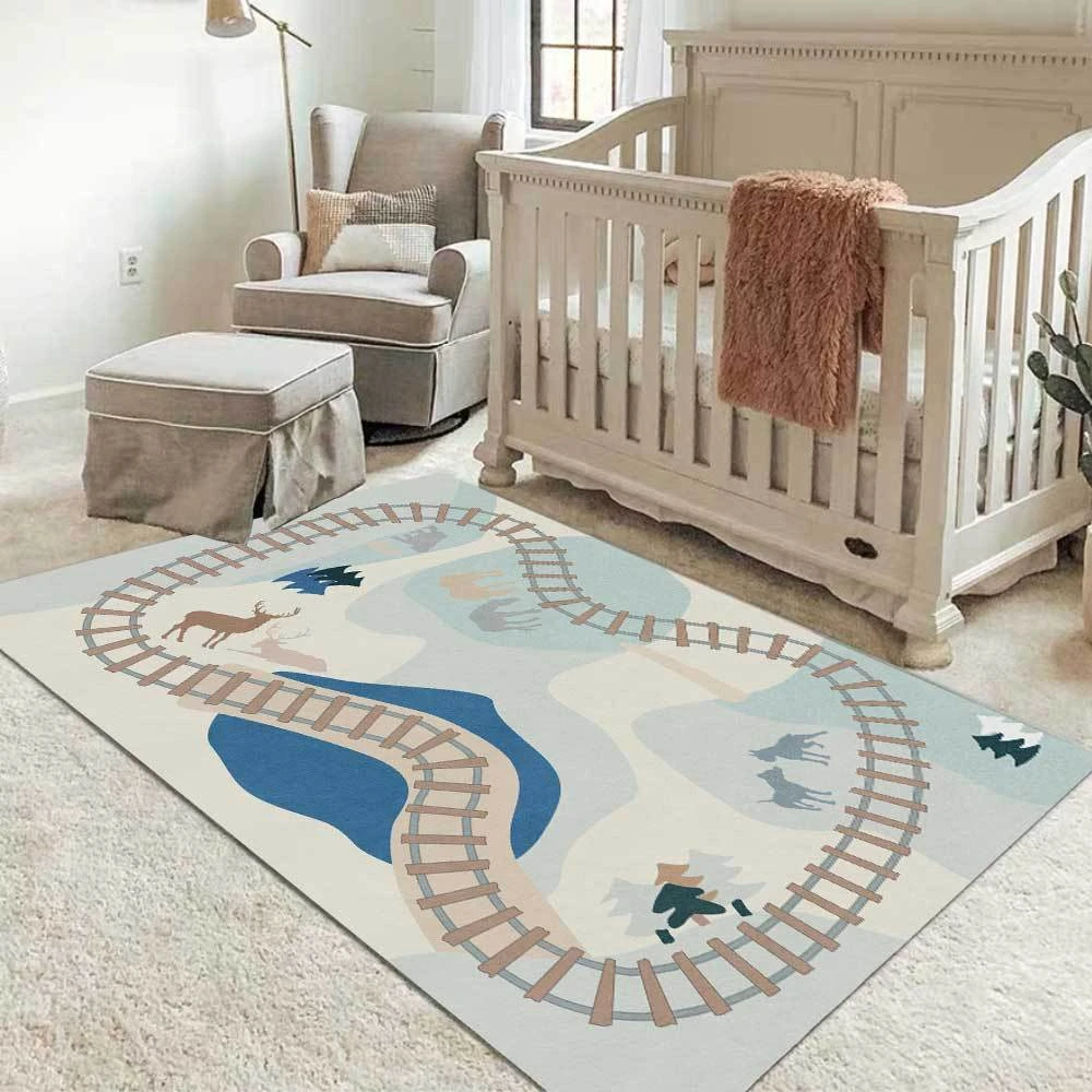 Tapis De Sol Moderne Pour Chambre D Enfants Dessin Anime Foret Bleue Train Route Salon Chambre A Coucher Chevet Jeu Pour Bebe Personnalise Aliexpress Maison Animalerie Tapis De Sol Moderne Pour Chambre D Enfants Dessin Anime Foret Bleue Train Route Salon Chambre A Coucher Chevet Jeu Pour Bebe Personnalise Aliexpress Maison Animalerie