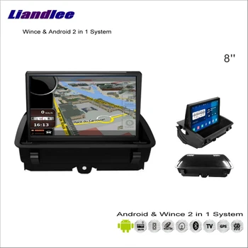 

Liandlee For Audi Q3 / A1 2011~2014 Car Radio CD DVD Player GPS Nav Navi Navigation Advanced Wince & Android 2 in 1 S160 System