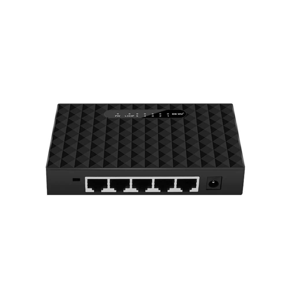 Коммутатор сетевой с 5 портами 1000 Мбит/с 16 Гбит/с|network switch|desktop switch5 port gigabit |