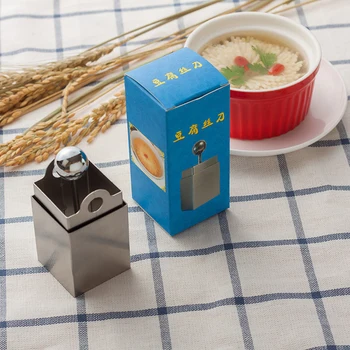 

Handy Square Grids Shaped Tofu Cutter Stainless Steel Slicer Manual Press Shredder Cooking Vegetable Tools Kitchen Accessories