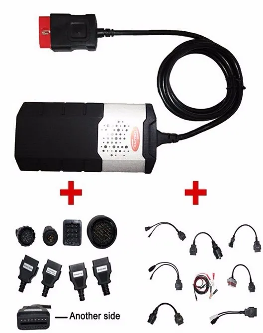 

new v9.0 board ds150e cdp with bluetooth 2016.R0 OBD2 Scanner tool for delphi +full 8 car/truck cables